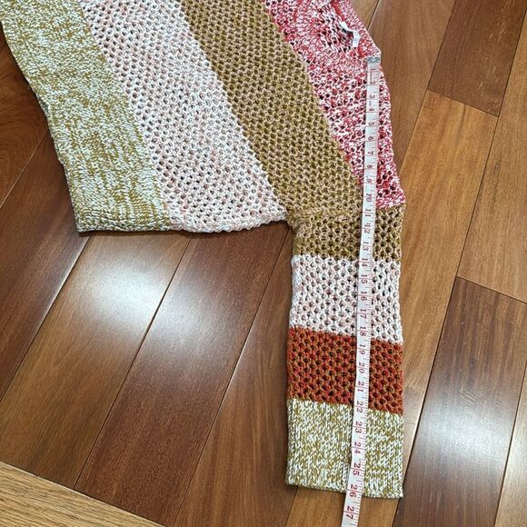 Derek Lam 10 Crosby Crew Neck Colorblock Sweater Sz SP - Picture 12 of 12